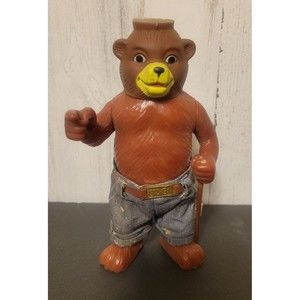 Vintage Smokey Bear Action Figure - R. Dakin & Co 1970s - Missing Hat & Shovel